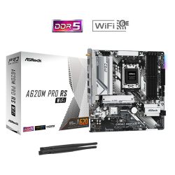 ASROCK Alaplap AM5 A620M PRO RS WIFI AMD A620, mATX