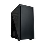   ZALMAN Ház Midi ATX T3 PLUS Üvegfalú Tápegység nélkül, Fekete