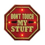 FOREVER LIGHT RETRO metál LED dekorációs lámpa DO NOT TOUCH USB, 5V, falra akasztható FOREVER LIGHT RETRO metál LED dekorációs lámpa DO NOT TOUCH USB, 5V, falra akasztható