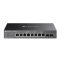 TP-LINK Switch 8x2.5Gbps(8xPOE+) + 2x10G SFP+, Menedzselhető, SG2210XMP-M2