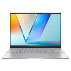 ASUS CONS NB Vivobook S14 M5406WA-QD088W 14" OLED WUXGA, Ryzen AI R9, 32GB, 1TB M.2, INT, WIN11H, Ezüst