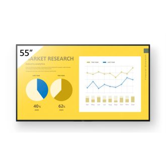   SONY Bravia 16/7 FW-55EZ20L 55" professzionális LCD kijelző, Android TV, 3840x2160, 16:9, 350 cd/m2, 3xHDMI/2xUSB/WIFI