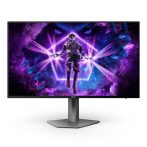   AOC Gaming 240Hz OLED monitor 27" AG276QZD, 2560x1440, 16:9, 0,03ms, 2xHDMI/2xDisplayport/2xUSB, hangszóró