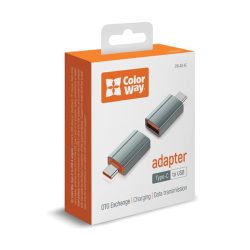 COLORWAY Adapter, USB-A toType-C