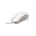   WHITE SHARK ECTOR-W GM-5016W RGB gamer egér, 12.200 dpi, 7 gombos fehér