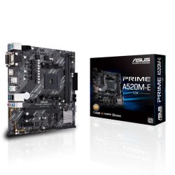 ASUS Alaplap AM4 PRIME A520M-E/CSM AMD A520, mATX