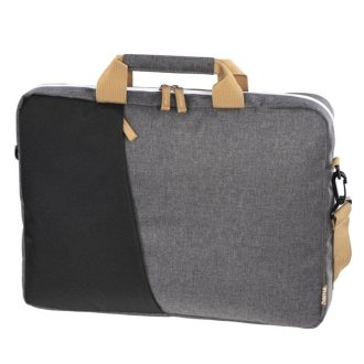   HAMA 00217116, NOTEBOOK TÁSKA "FLORENCE" 15,6", FEKETE-SZÜRKE,ÚJ