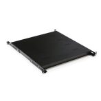   KELINE Perforált polc 1U 450mm mély 19", teherbírás: 80kg