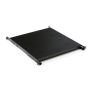   KELINE Perforált polc 1U 450mm mély 19", teherbírás: 80kg