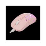   WHITE SHARK TRISTAN-P  WS GM-9004P  gamer egér 7D / 12000 dpi pink RGB