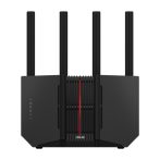   ASUS Wireless Router Tri Band BE9700 1xWAN/LAN(10Gbps) +1xWAN/LAN(2.5Gbps) + 3xLAN(2.5Gbps) + 1xUSB, RT-BE92U