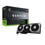 MSI Videokártya PCI-Ex16x nVIDIA RTX 5080 VENTUS 3X 16GB DDR7 OC MSI Videokártya PCI-Ex16x nVIDIA RTX 5080 VENTUS 3X 16GB DDR7 OC