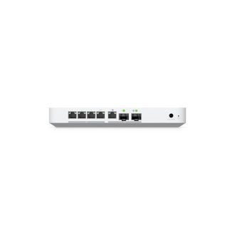   UBiQUiTi Vezetékes Router Gateway 4x2,5GbE + 1x10GbE + 1x10Gbit SFP+, Asztali - UXG-FIBER