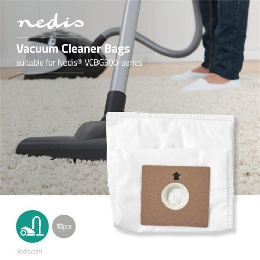 Nedis DUBG121NED10 porzsák: Nedis VCBG300-as sorozathoz , 10db/csomag