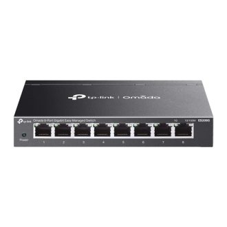   TP-LINK Switch 8x1000Mbps Fémházas Easy Smart (Omada), ES208G