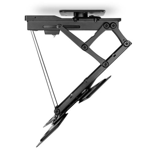 Nedis TVCM5850BK motoros mennyezeti / plafon TV / monitor állvány/tartó konzol, 23-65", dönthető, forgatható, WIFI, 30kg
