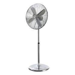 NORDIC HOME FT-562 fém állóventilátor, 3 év garancia, erős stabil kivitel, átmérő: 45 cm, teljesítmény: 60W, 3 fokozat