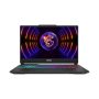   MSI Gaming NB Cyborg 15 A13VEK-2004, 15,6" FHD 144Hz, i5-13420H, 16GB (1x16), 512GB M.2, RTX 4050 6GB, NOOS, Fekete