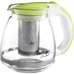LAMART LT7028 TEÁSKANNA ZÖLD 1,5L VERRE LAMART LT7028 TEÁSKANNA ZÖLD 1,5L VERRE