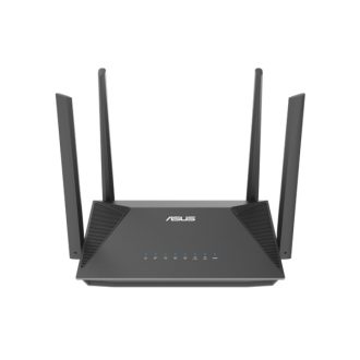   ASUS Wireless Router Dual Band AX3000 1xWAN(1000Mbps) + 3xLAN(1000Mbps), RT-AX52 PRO