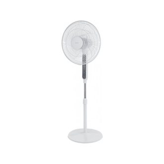   NORDIC HOME FT-529  40 cm álló ventilátor, 3 év garancia, távírányító, időkapcsoló, 12 sebesség fokzat,  digi kijelzés