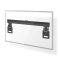 Nedis TVWM5090BK LCD TV / monitor fali tartó konzol, 43-100" Max. teherbírás: 75 kg, faltáv:9,5mm