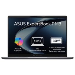 ASUS COM NB Expertbook PM3606CKA-MB0198, 16" WUXGA, Ryzen AI 5 330, 16GB, 512GB M.2, INT, NOOS, Szürke