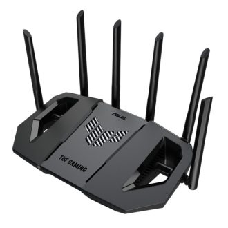   ASUS Wireless Router Tri Band BE9400 1xWAN(2.5Gbps) + 3xLAN(2.5Gbps) + 1xUSB, TUF-BE9400