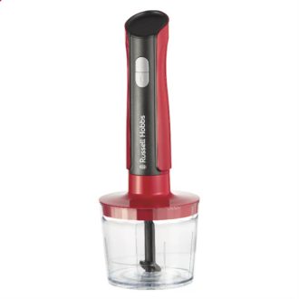   RUSSELL HOBBS DESIRE 27140-56/RH 3 in 1 kézi botmixer, piros, többfunkciós (botmixer–aprító–habverő)