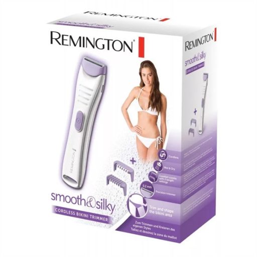 REMINGTON BKT4000 vezeték nélküli bikinivonal formázó, vízálló, 60 perc üzemidő, 0,2 mm, 2/4 mm fésűk