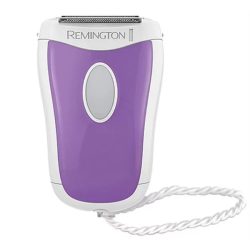 REMINGTON SMOOTH & SILKY WSF4810 kompakt női borotva, hipoallergén szitafej, vízálló, elemes (2xAAA), trimmelő