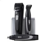   REMINGTON WORKS MB905 szakállvágó készlet, 6 részes, 9 hosszbeáll. (2–18 mm), precíziós trimmer, orr-/fülszőrnyíró, USB