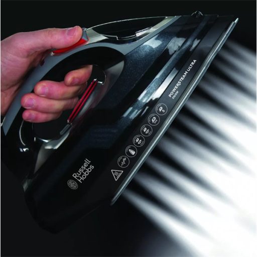 RUSSELL HOBBS Power Steam 20630-56/RH gőzölős vasaló, kerámia talp, állítható hőfok, függőleges gőz, öntisztító
