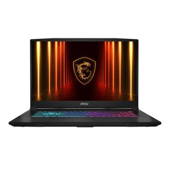   MSI Gaming NB Katana 17 HX B14WGK-073, 17,3" QHD 165Hz, i9-14900HX, 32GB, 1TB M.2, RTX 5070 8GB, NOOS, Fekete