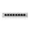 ZYXEL Switch 8x1000Mbps Fémházas Asztali, Web menedzselés, GS1200-8V3-EU0101F