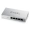 ZYXEL Switch 5x1000Mbps (4xPOE+), Fémházas Asztali, GS1200-5HPV3-EU0101F