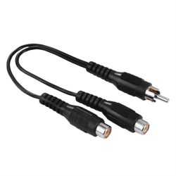 HAMA 205183, FIC RCA Y-ADAPTER 1 DUGÓ - 2 ALJ