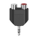 HAMA 205187, FIC ST ADAPTER SZTEREO 3,5MM JACK DUGÓ - 2RCA ALJ HAMA 205187, FIC ST ADAPTER SZTEREO 3,5MM JACK DUGÓ - 2RCA ALJ