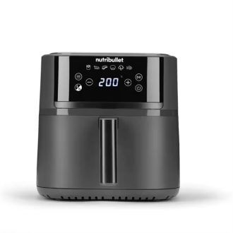   NUTRIBULLET NBA0611DG Crisplite 3in1 forrólevegős sütő, 6L, 1700W, Fekete