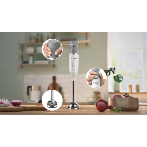 BOSCH MSM66110 ErgoMixx Botmixer, 600W, Fehér/Szürke