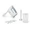 BOSCH MFQ36440 ErgoMixx Kézi mixer szett, 450W, 5 fokozat, Fehér/Szürke