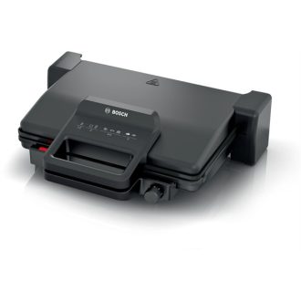   BOSCH TCG3323 Kontaktgrill, 2000W, kivehető grill-lapok, Fekete