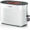 BOSCH TAT2M121 MyMoment Kenyérpirító, 970W, olvasztás, újramelegítés, Fehér