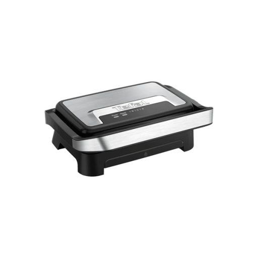 TEFAL GC270D10 Inicio Compact Kontakt grill, 1000W, Fekete/Ezüst