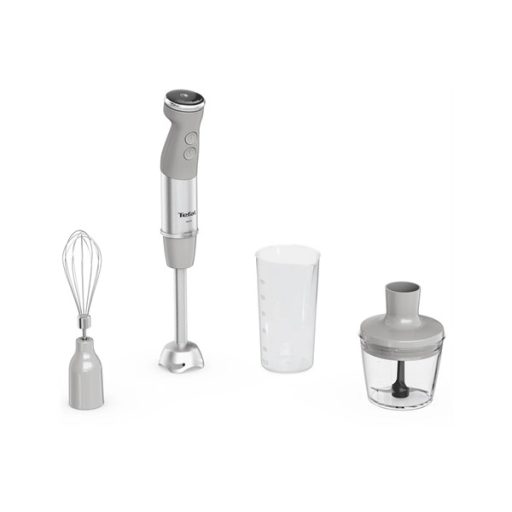 TEFAL HB673B30 Quickchef+ Botmixer szett, 1000W, Fehér/Szürke