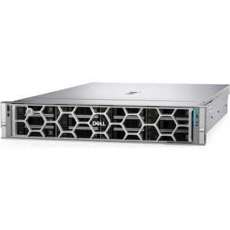   DELL ISG szerver - PE R570 rack (8x2.5"), 8C 6507P 3.5GHz, 1x32GB, 1x960GB RI SSD; H965i, iD10 En., 2x1100W.