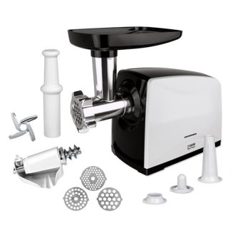   HEINNER MG-2100BKWH Húsdaráló, 1.5-1.9kg/perc, 3 vágólap, 2100W, Fehér/Fekete