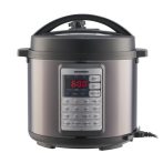   HEINNER HPCK-38BK Elektromos főzőedény, 3.8L, 14 program, LED kijelző, Szürke/Fekete