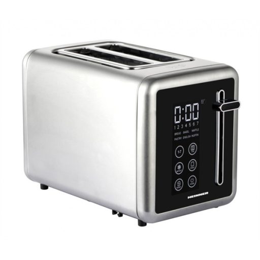 HEINNER HTP-DD900BKSS Kenyérpirító, 2 szeletes, 900W, Inox