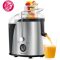 SENCOR SJE 741SS Gyümölcscentrifuga, 2 sebességfokozat, 1.2L, 400W, Fekete/Inox